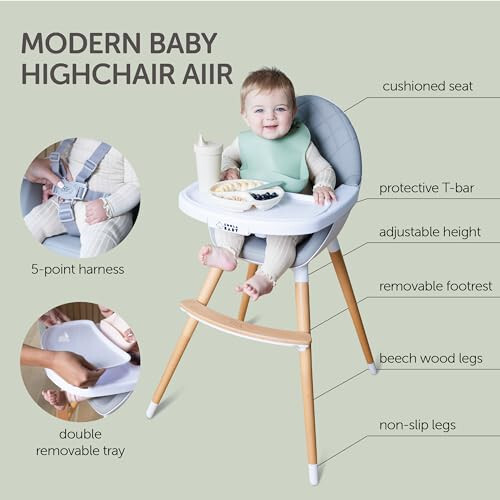 Convertible High Chair for Babies, Toddlers, Kids & Children - KoolaBaby - 32