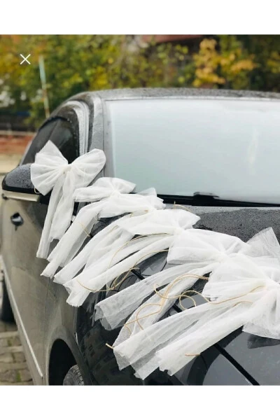 Convoy Decoration Tulle Design 25 Pieces Bow Model - 3