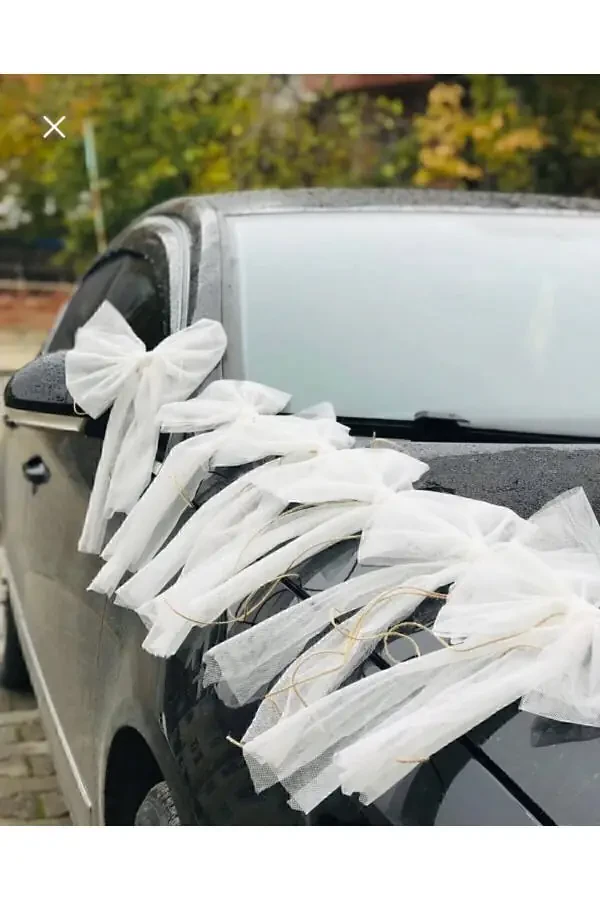 Convoy Decoration Tulle Design 25 Pieces Bow Model - 3