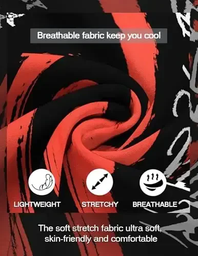 COOFANDY erkaklar uchun kundalik Henley ko'ylagi bandli yoqali qisqa yengli ko'ylak yozgi plyaj hippi futbolkasi - 4