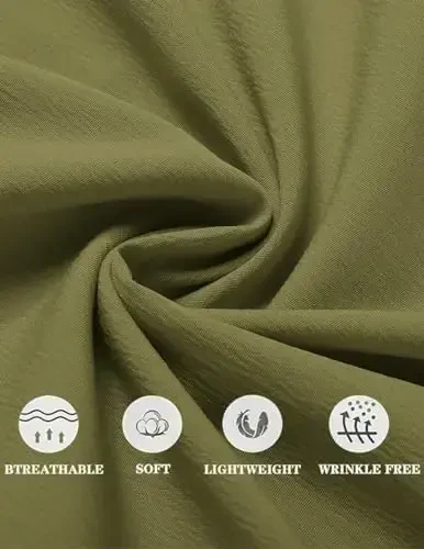 COOFANDY erkaklar uchun yengsiz plyaj ko'ylaklari Yozgi futbolkalar Kundalik Henley futbolka - 5