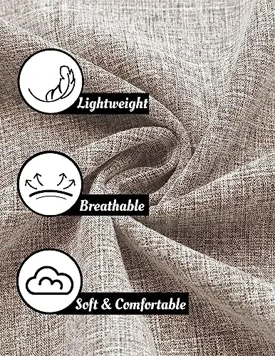 COOFANDY Men's Linen Shirts Short Sleeve Casual Shirts Button Down Shirt for Men Beach Summer Wedding Shirt - 5