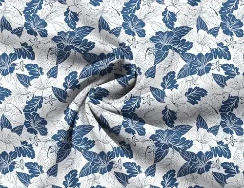 COOFANDY Mens Hawaiian Tropical Shirt Short Sleeve Casual Button Down Floral Summer Beach Shirts with Pocket - 4