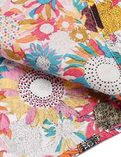 COOFANDY Mens Hawaiian Tropical Shirt Short Sleeve Casual Button Down Floral Summer Beach Shirts with Pocket - 6