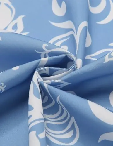 COOFANDY Mens Hawaiian Tropical Shirt Short Sleeve Casual Button Down Floral Summer Beach Shirts with Pocket - 6