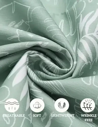 COOFANDY Sleeveless Beach Shirts for Men Summer Tank Shirts Casual Henley Tank Top - 4