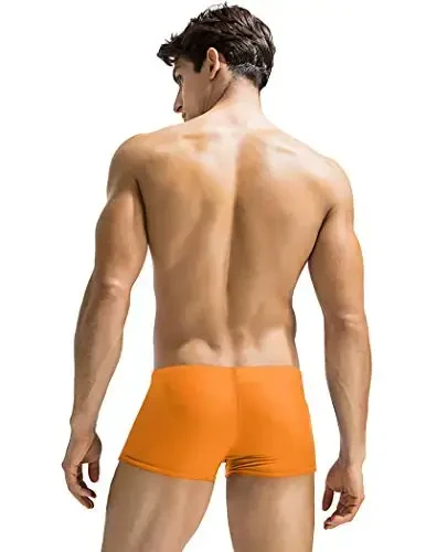 COOFANDY Mens Swim Briefs Square Cut Swim Trunk Swimming Short Swimwear Boardshort S-XXL - 3