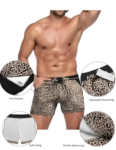 COOFANDY Men Swim Swimwear - 3