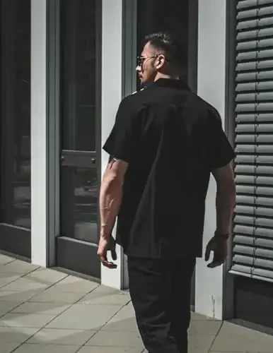 COOFANDY Men's Vintage Bowling Shirt Short Sleeve Button Down Summer Cuba Beach Shirts - 2