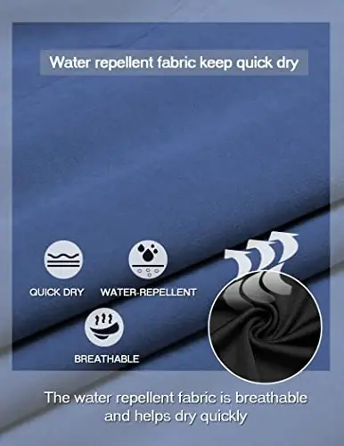 COOFANDY Men Swim Trunk with Compression Liner 2 in 1 Swimwear Bathing Suit Quick Dry Board Short - 4