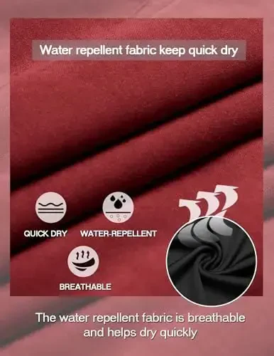 COOFANDY Men Swim Trunk with Compression Liner 2 in 1 Swimwear Bathing Suit Quick Dry Board Short - 4