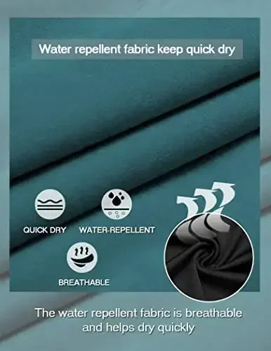 COOFANDY Men Swim Trunk with Compression Liner 2 in 1 Swimwear Bathing Suit Quick Dry Board Short - 4