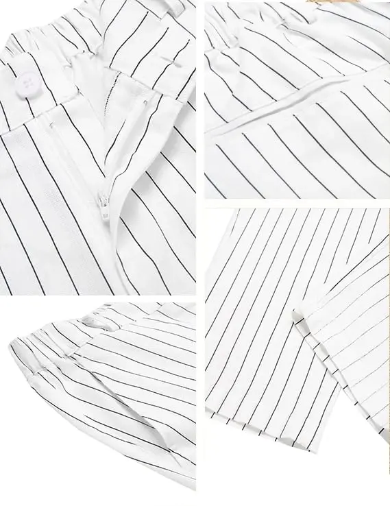 COOFANDY Men's Cotton Linen Shimlar Elastik Bel Yengil Kundalik Shimlar Bo'sh Yoga Sohil Shimlar cho'ntaklar bilan - 5