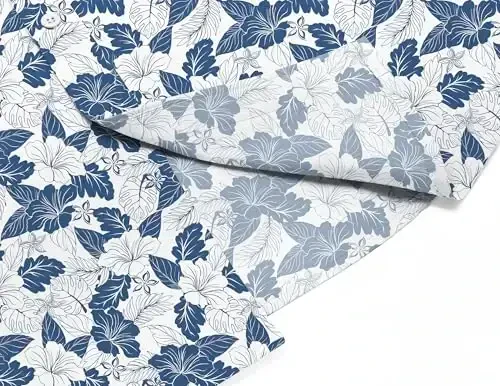 COOFANDY Mens Hawaiian Tropical Shirt Short Sleeve Casual Button Down Floral Summer Beach Shirts with Pocket - 3