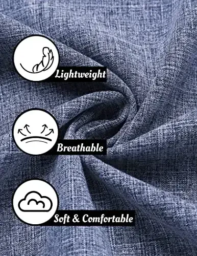 COOFANDY Men's Linen Shirts Short Sleeve Casual Shirts Button Down Shirt for Men Beach Summer Wedding Shirt - 5