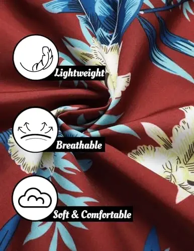 COOFANDY Men's Linen Shirts Short Sleeve Casual Shirts Button Down Shirt for Men Beach Summer Wedding Shirt - 4