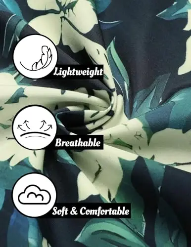 COOFANDY Men's Linen Shirts Short Sleeve Casual Shirts Button Down Shirt for Men Beach Summer Wedding Shirt - 4