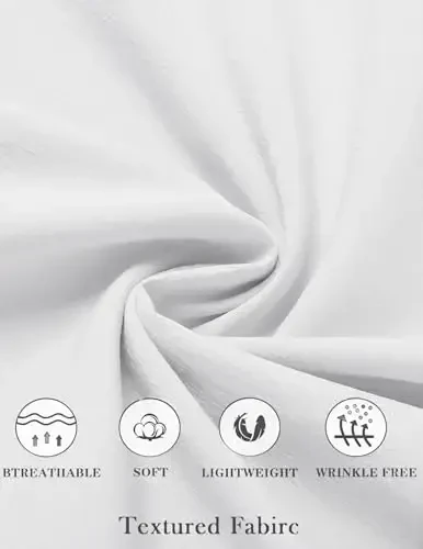 COOFANDY Sleeveless Beach Shirts for Men Summer Tank Shirts Casual Henley Tank Top - 5