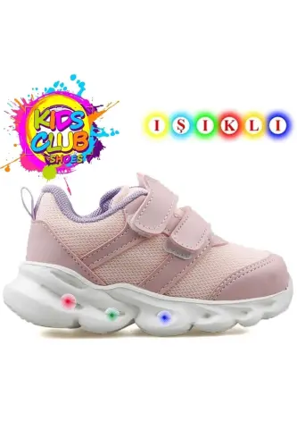 Cool Caty Işıklı Sneaker Bebek Spor Ayakkabı PUDRA-PUDRA 