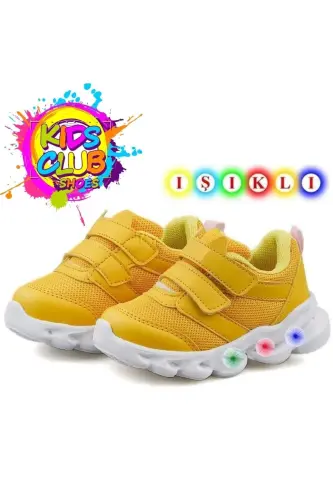 Cool Caty Işıklı Sneaker Bebek Spor Ayakkabı SARI-SARI 