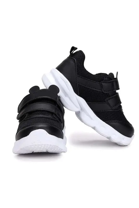 Cool Caty Işıklı Sneaker Bebek Spor Ayakkabı SİYAH - SİYAH - 3