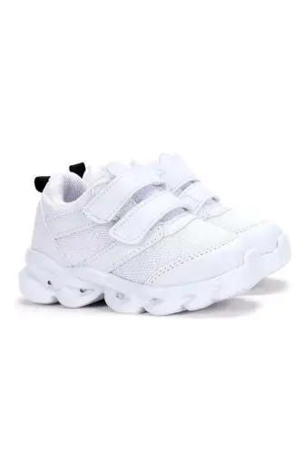 Cool Caty Yorug'li Sneaker Bola Sport Poyafzallari Oq - KOCAMANLAR AYAKKABI (1)