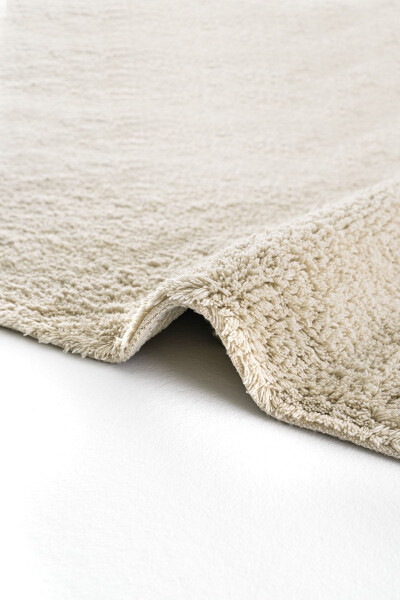 Cool Cotton Ccn Beige Machine Washable Non-Slip Base Natural Cotton Woven Baby Rug - 19