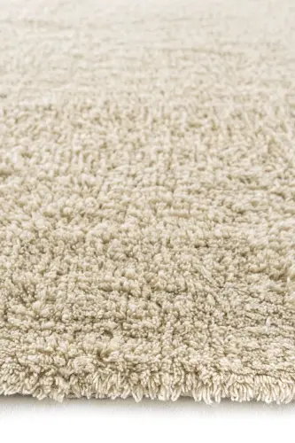 Cool Cotton Ccn Beige Machine Washable Non-Slip Base Natural Cotton Woven Baby Rug - 7