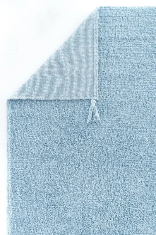 Cool Cotton Ccn Movi Mashina Yuvish Mumkin Sirpanmaydigan Taglikli Tabiiy Paxta To'qilgan Chaqaloq Gilam - 5