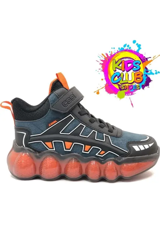 Cool Fred Uzun-25 Bosst Ortopedik Taban Unisex Bolalar Etigi MAVI - MAVI - KIDS CLUB SHOES