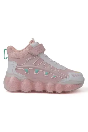 Cool Fred Uzun-25 Bosst Ortopedik Taban Unisex Çocuk Bot PUDRA - PUDRA - 3