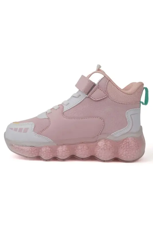 Cool Fred Uzun-25 Bosst Ortopedik Taban Unisex Çocuk Bot PUDRA - PUDRA - 4