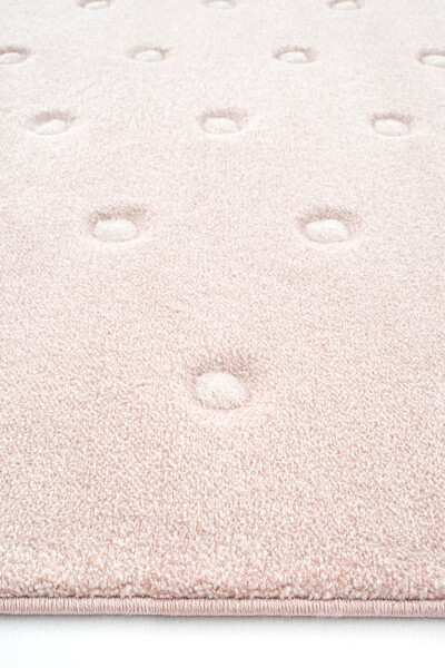 Cool Kids 10 Pink Children's Room Rug Anti-Dust Soft Textured Baby Room Rug - 20