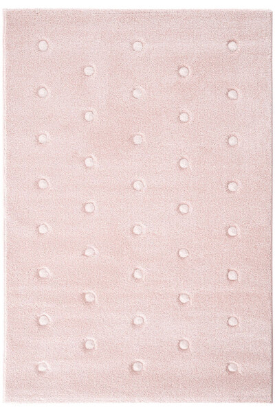 Cool Kids 10 Pink Children's Room Rug Anti-Dust Soft Textured Baby Room Rug - 8