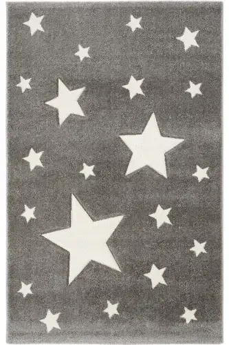 Cool Kids 12 Grey Kids Room Carpet Non-Shedding Soft Touch Baby Room Carpet-Grey 2 - 1