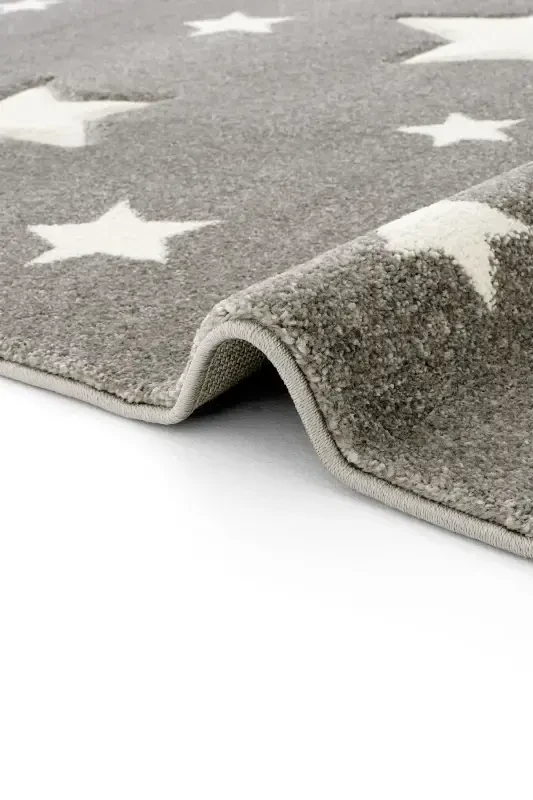 Cool Kids 12 Grey Kids Room Carpet Non-Shedding Soft Touch Baby Room Carpet-Grey 2 - 5