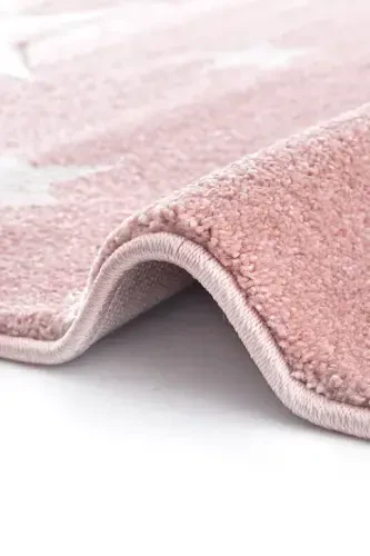 Cool Kids 12 Pushti Bolalar Xonasi Gilami Tuk Tushmaydigan Yumshoq To'qimali Chaqaloqlar Xonasi Gilami-Pushti 1 - 1