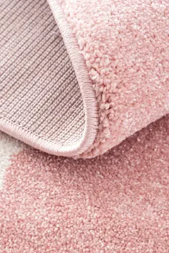 Cool Kids 12 Pushti Bolalar Xonasi Gilami Tuk Tushmaydigan Yumshoq To'qimali Chaqaloqlar Xonasi Gilami-Pushti 1 - 3