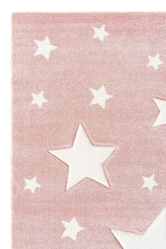 Cool Kids 12 Pushti Bolalar Xonasi Gilami Tuk Tushmaydigan Yumshoq To'qimali Chaqaloqlar Xonasi Gilami-Pushti 1 - 6