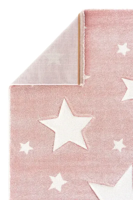 Cool Kids 12 Pushti Bolalar Xonasi Gilami Tuk Tushmaydigan Yumshoq To'qimali Chaqaloqlar Xonasi Gilami-Pushti 1 - 7