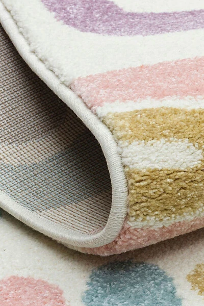 Cool Kids 20 Pastel Bolalar Xonasi Gilami Chang'i Chiqarmaydigan Yumshoq To'qimalı Chaqaloq Xonasi Gilami - 13