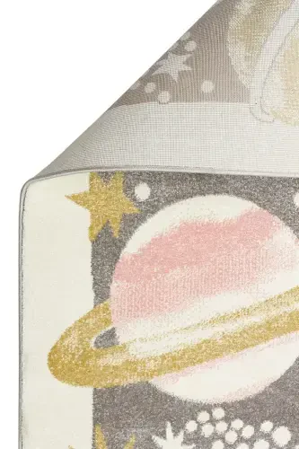 Cool Kids 23 Pastel Çocuk Odası Halısı Hav Toz Vermez Yumuşak Dokulu Bebek Odası Halısı-Pastel 3 - 3