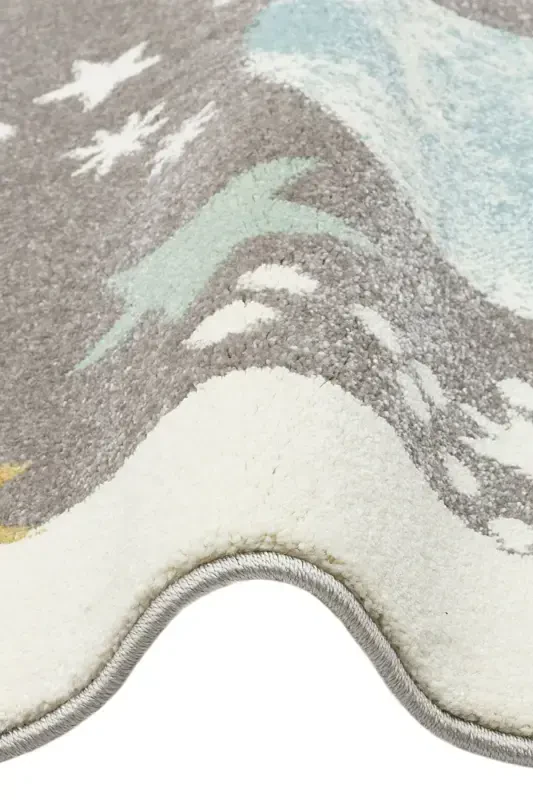 Cool Kids 23 Pastel Детский Ковер Hav Toz Vermez Мягкий На ощупь Ковер Для Детской Комнаты-Пастель 3 - 4