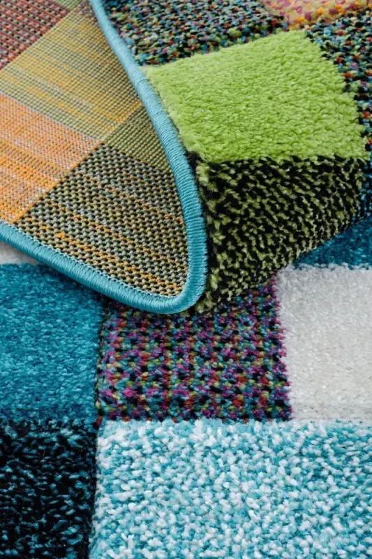 Cool Kids 26 Multi Çocuk Odası Halısı Hav Toz Vermez Yumuşak Dokulu Bebek Odası Halısı-Renkli - 7