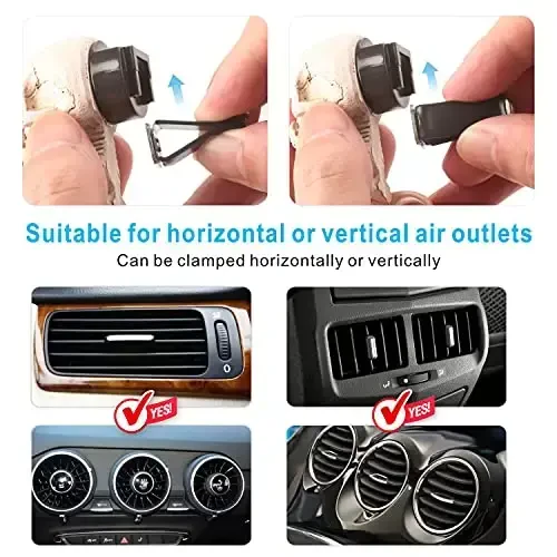 Cool Skull Car Decor for Truck Air Fresheners Vent Clips Cars Scent Freshener Things Goth Automotive Interior Aesthetic Halloween Decorations Mens Accessories Funny Christmas Gifts for Women Men - 3