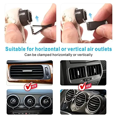 Cool Skull Car Decor for Truck Air Fresheners Vent Clips Cars Scent Freshener Things Goth Automotive Interior Aesthetic Halloween Decorations Mens Accessories Funny Christmas Gifts for Women Men - 3