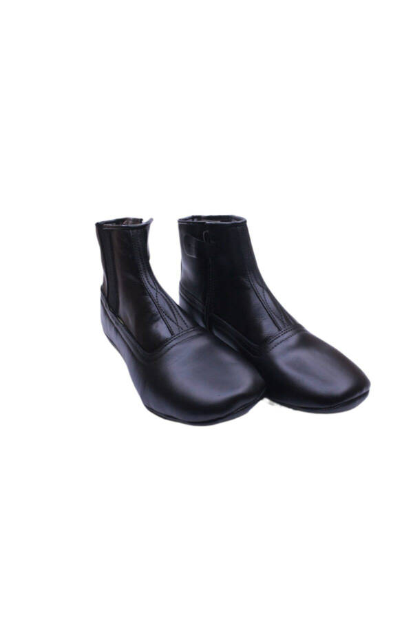 Cooleather Haqiqi Teri Ichki Miflonli Elastik-fermuarli Qalin Dana Mest - 1