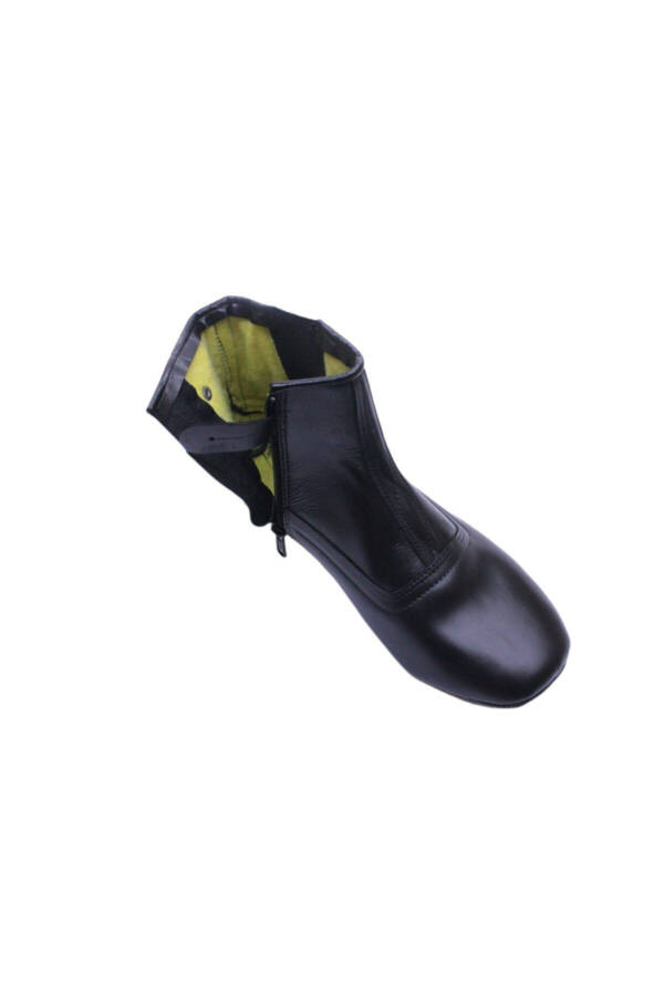 Cooleather Haqiqi Teri Ichki Miflonli Elastik-fermuarli Qalin Dana Mest - 3