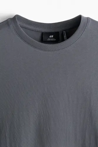 COOLMAX® Regular Fit Tişört - Koyu gri - H&M (1)