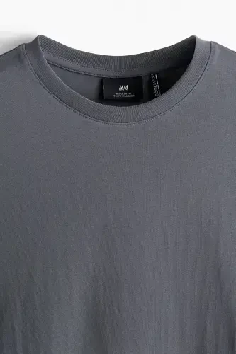 COOLMAX® Regular Fit Футболка-Темно-серый - H&M (1)